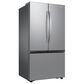 Samsung 27 Cu. Ft. Mega 3-Door French Door Refrigerator with Dual Auto Ice Maker in Stainless Steel, , large
