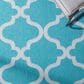 Safavieh Bermuda 5"3" x 7"6" Aqua and Grey Indoor/Outdoor Area Performance Rug, , large