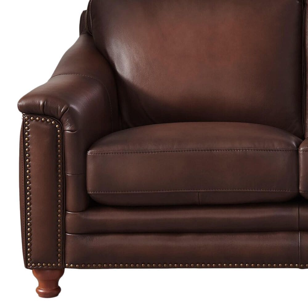 Hydeline Belfast 3-Piece Stationary Living Room Set in Caramel Brown, , large