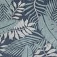 Nourison Garden Oasis GOA02 Navy 4" Round Indoor/Outdoor Area Rug, , large