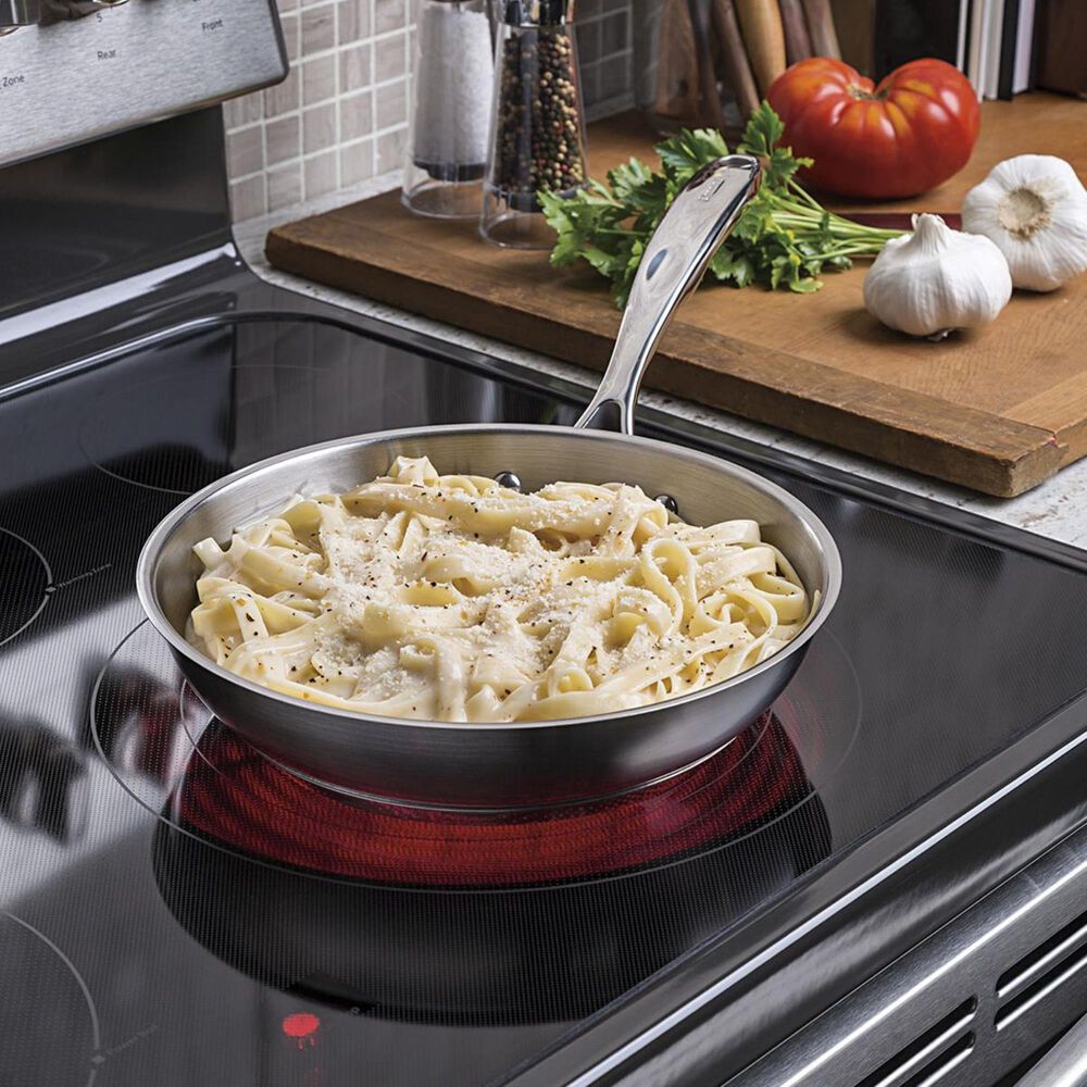 GE Appliances 30&quot; Free-Standing Electric Convection Range in Stainless Steel, , large
