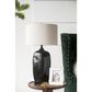 A&B Home Bottle Table Lamp in Black, , large