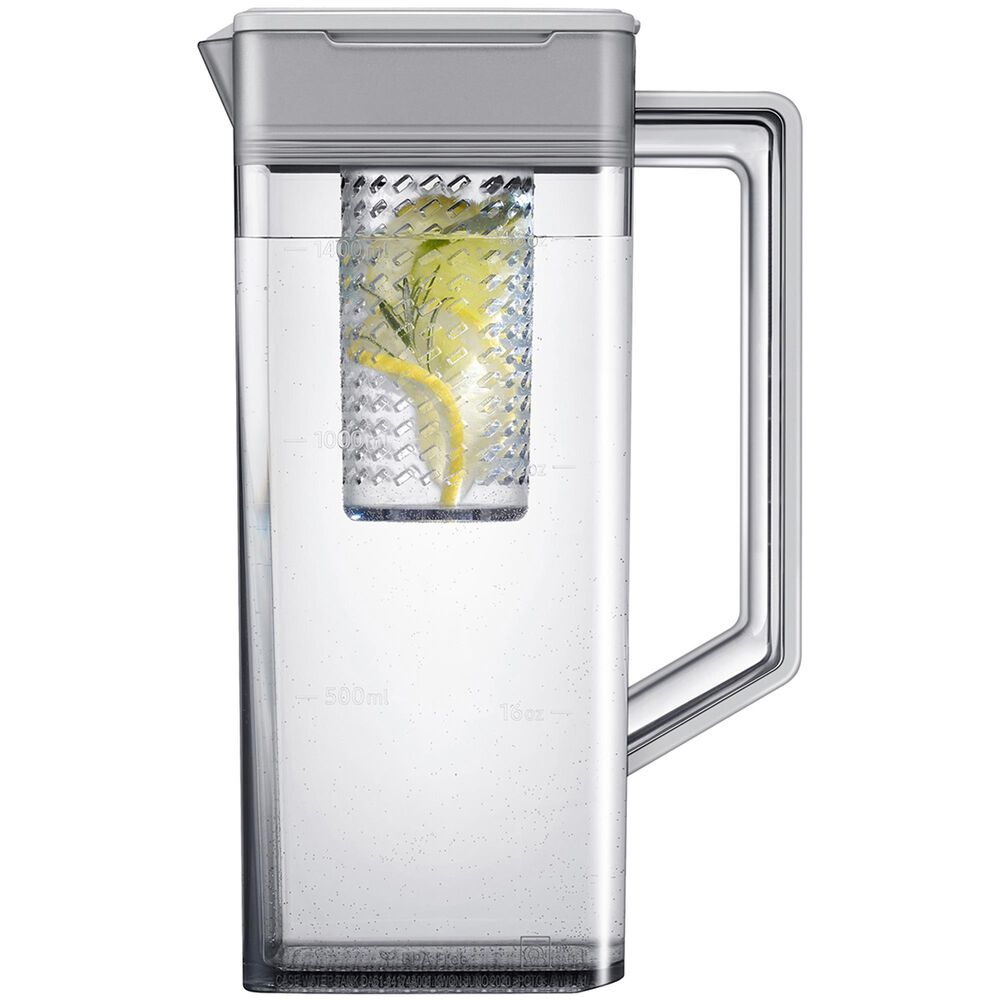Samsung Bespoke Bespoke Counter Depth Side-by-Side Refrigerator &#40;23 cu. ft.&#41; with Beverage Center In Fingerprint Resistant Stainless Steel, , large