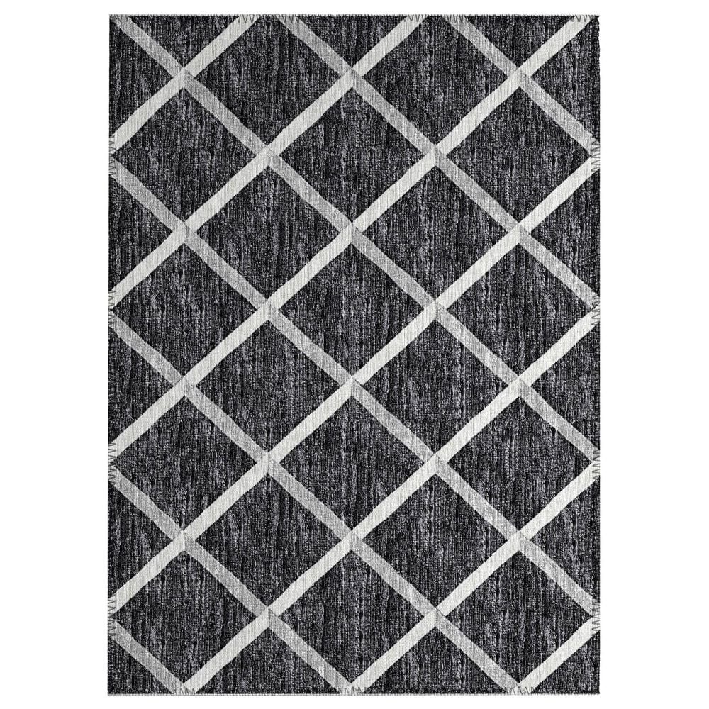 Dalyn Rug Company York 1"8" x 2"6" Black Indoor/Outdoor Area Rug, , large