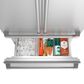 Cafe 20.1 Cu. Ft. French Door Refrigerator with Temperature Control in Stainless Steel, , large