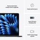 Apple MacBook Air 13-inch Laptop M4 chip - 10 Core CPU - 8 Core GPU - 16GB Memory - 256GB SSD - Midnight (Latest Model), , large