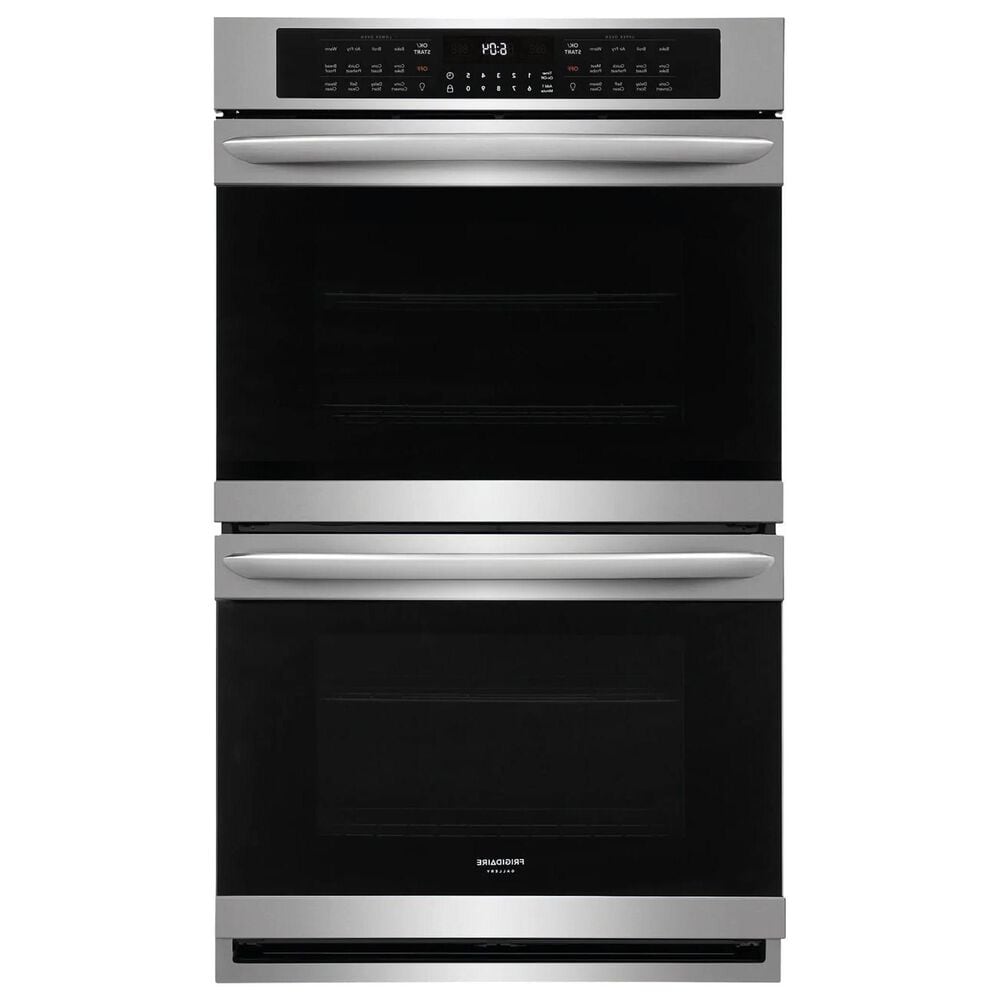 Frigidaire Gallery 30" Double Electric Wall Oven with Air Fry in Stainless Steel , , large