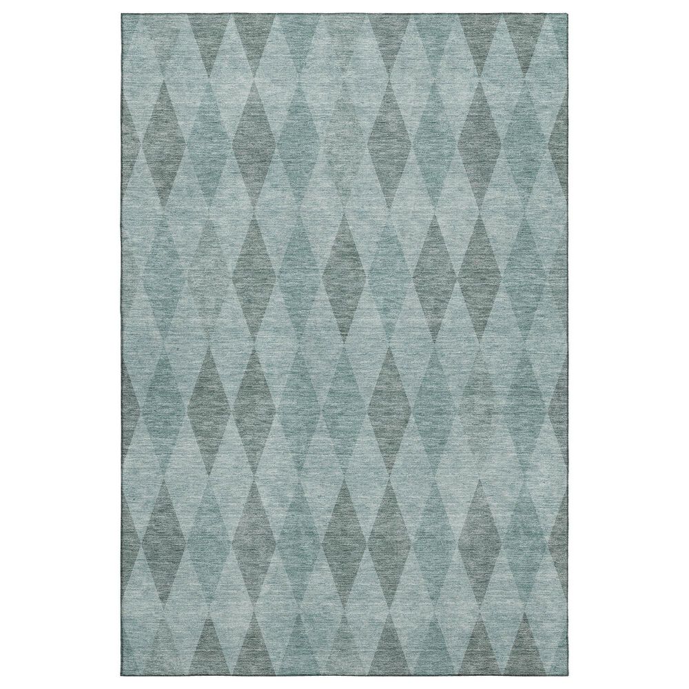 Dalyn Rug Company The Reserve TR2 Teal 3" x 5" Indoor/Outdoor Area Rug, , large