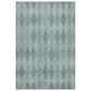 Dalyn Rug Company The Reserve TR2 Teal 3" x 5" Indoor/Outdoor Area Rug, , large