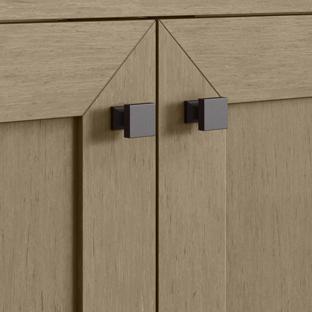 James Martin Vanities Chianti 24" Single Bathroom Vanity in Walnut Whisper and Champagne Brass with 2 cm White Glossy Composite Stone Top and Rectangular Sink, , large