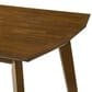 Armen Living Amaris Dining Table in Warm Walnut - Table Only, , large