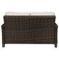 Ashley Paradise Trail Loveseat in Medium Brown, , large
