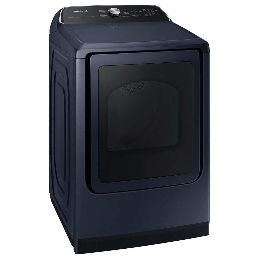 Samsung 7.4 cu. ft. Smart Gas Dryer with Pet Care Dry and Steam Sanitize+ in Brushed Navy, , large