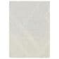 Nourison Pure Patterns Ivory and Grey 5"3" x 7"3" Area Rug, , large