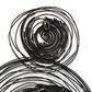 Maple and Jade 27" x 42" Abstract Wall Decor in Gold, Silver and Black, , large
