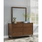 Flexsteel Ludwig Mirror in Walnut, , large