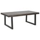 Steve Silver Jennings Cocktail Table in Distressed Cherry and Ebony, , large