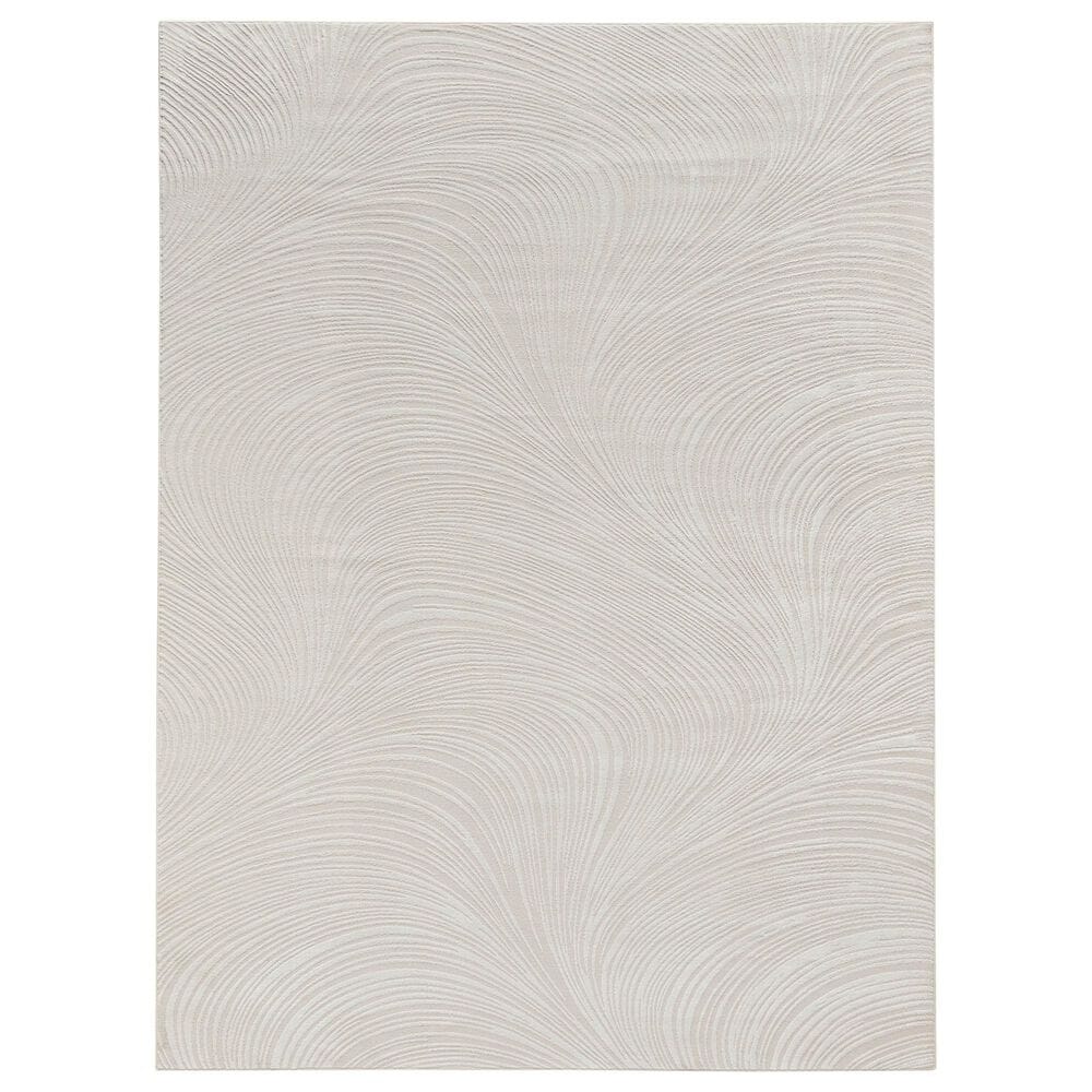 Nourison Central Park West CEP02 Ivory 7"10" x 9"10" Area Rug, , large