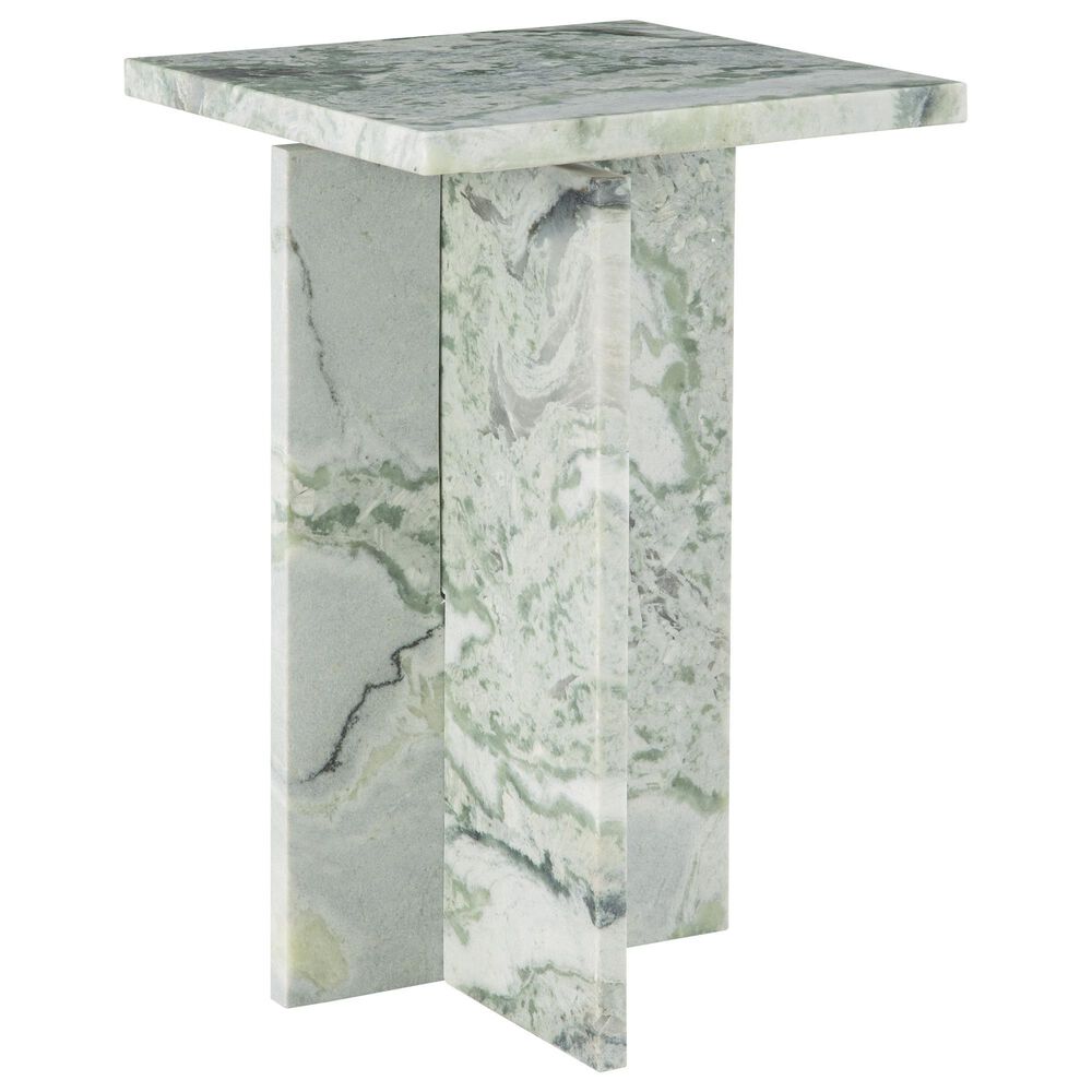 Ashley Deaconwell Accent End Table in White and Green, , large