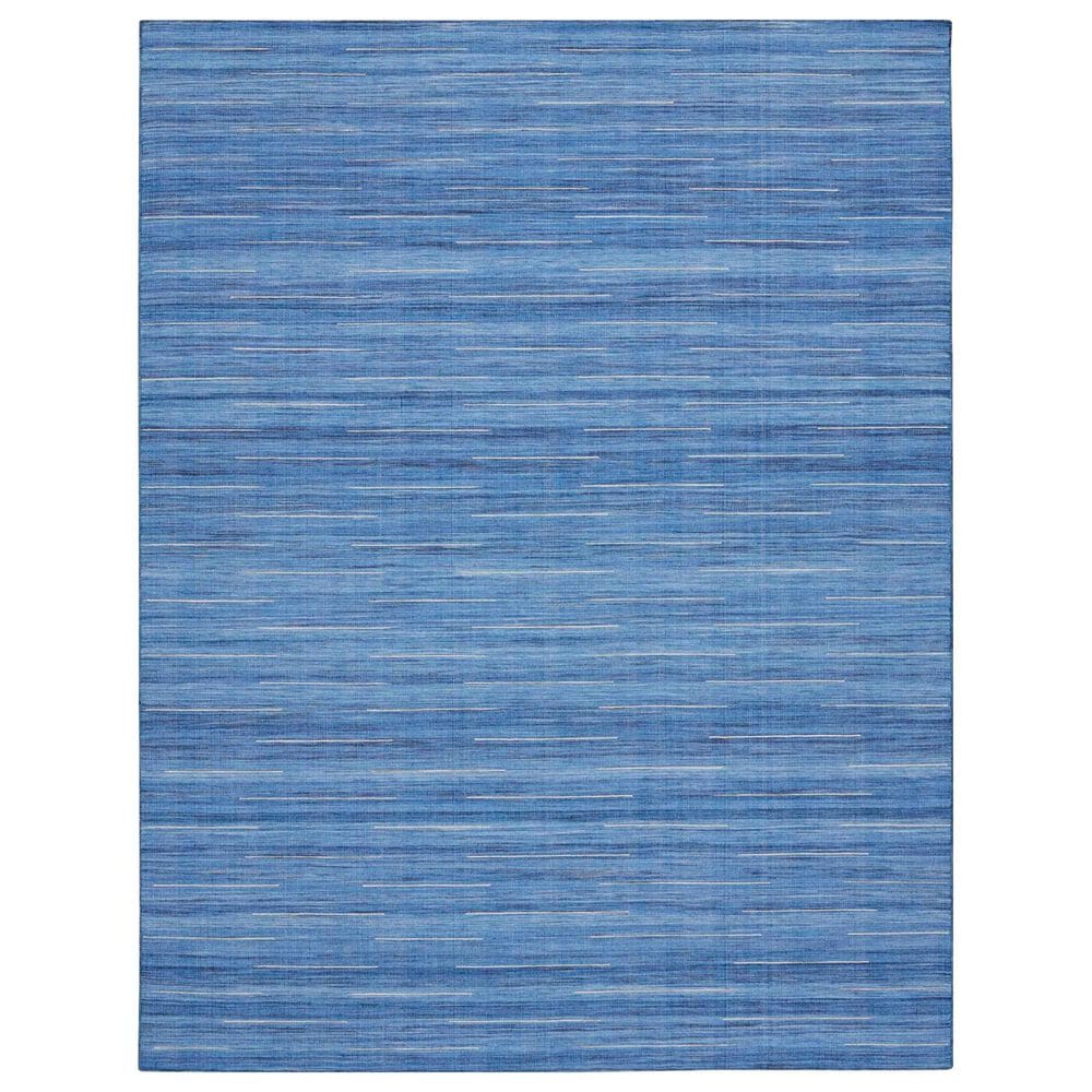 Nourison Interweave 5"3" x 7"3" Denim Area Rug, , large