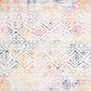Safavieh Tulum Transitional 3" x 5" Ivory and Fuchsia Area Rug, , large