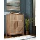 Ashley Pellamour Bar Cabinet in Natural Brown, , large