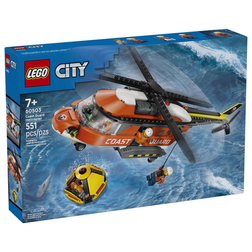 LEGO City Coast Guard Helicopter Building Set, , large