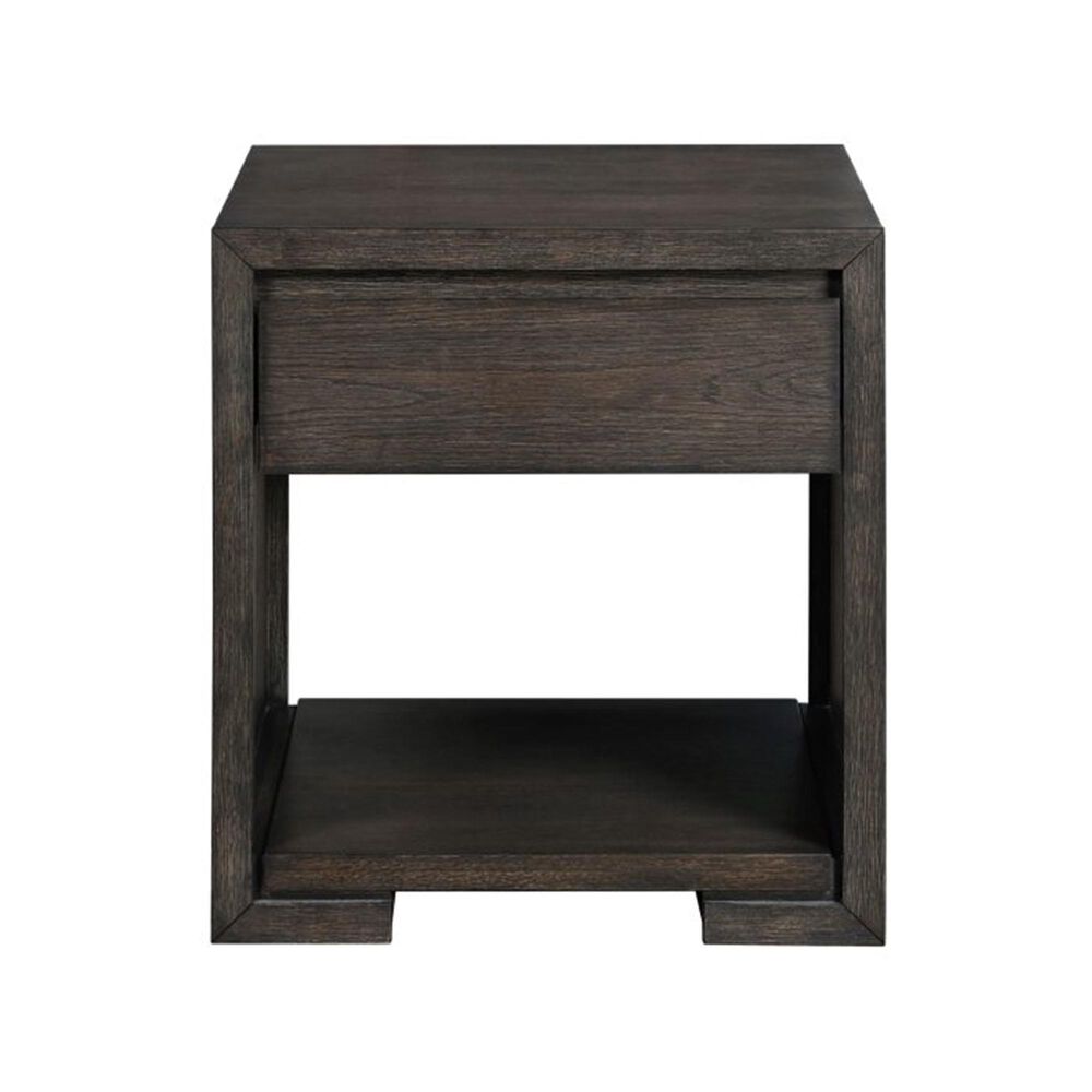 Steve Silver Evan End Table in Walnut Brown, , large
