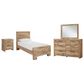 Ashley Hyanna 4-Piece Twin Bedroom Set in Golden Rust Tan, , large