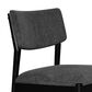 Design Evolution Furniture Inc Casal Dining Chair in Black, , large