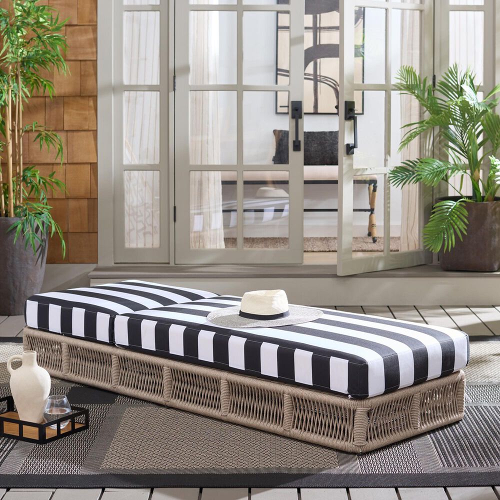 Safavieh Gillian Daybed in Black, , large