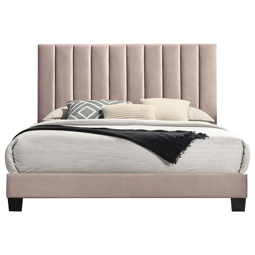 Mayberry Hill Coyote 3 Piece Queen Bedroom Set in Carrol Blush, , large
