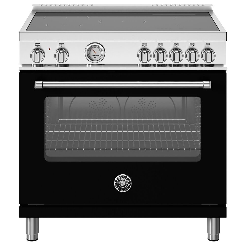 Bertazzoni Master 5.9 Cu.Ft. Electric Range in Nero Matt, , large