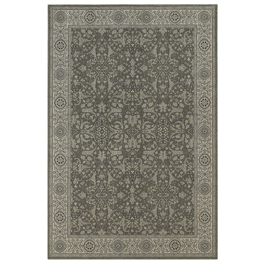 Oriental Weavers Richmond 001E 1"10" x 3" Grey and Navy Area Rug, , large