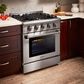Thor Kitchen 30" Freestanding Professional Gas Range in Stainless Steel, , large