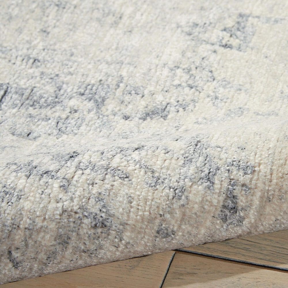 Nourison Silk Shadows 8&#39;6&quot; x 11&#39;6&quot; Sterling Area Rug, , large