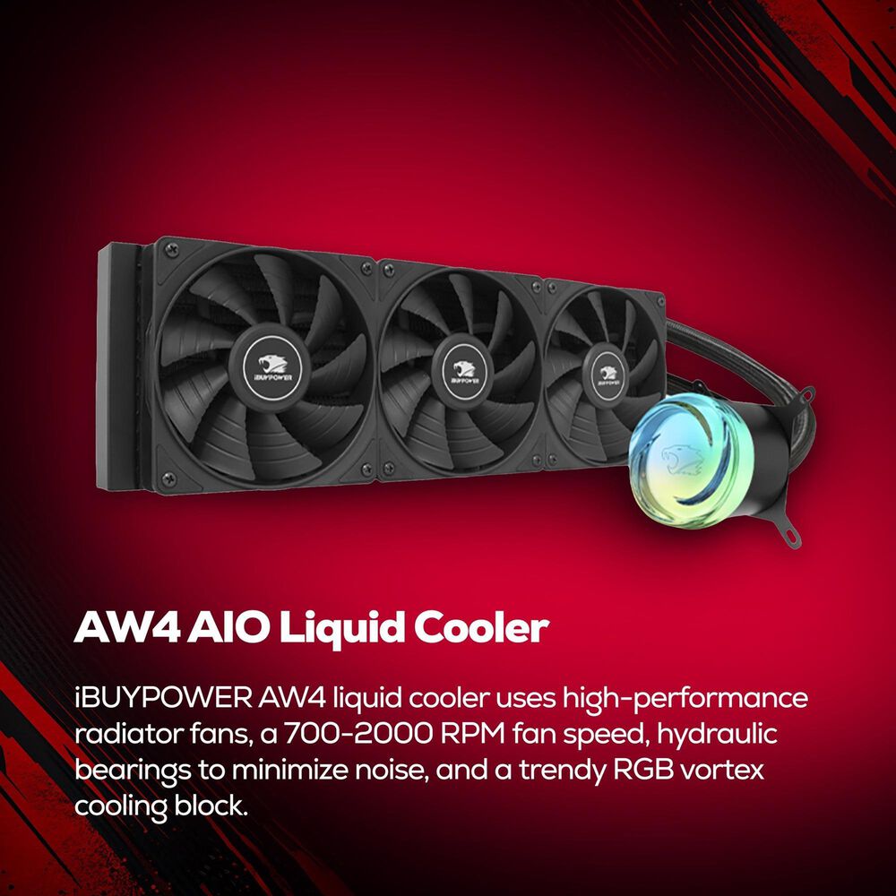 iBUYPOWER Y40 Gaming Desktop PC | AMD Ryzen 7 7800X3D - 32GB RAM - NVIDIA GeForce RTX 5080 Graphics - 1TB SSD in Black, , large