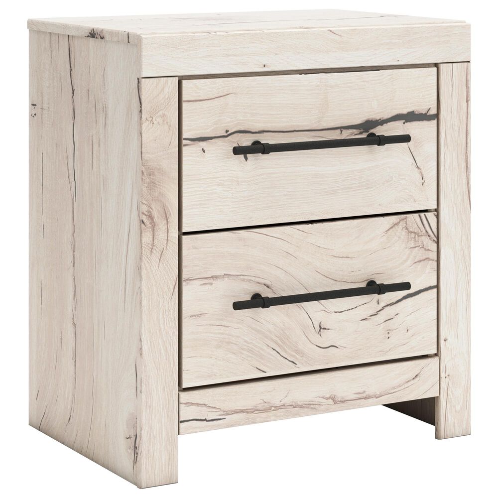 Ashley Lawroy 2-Drawer Nightstand in Light Natural, , large