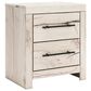 Ashley Lawroy 2-Drawer Nightstand in Light Natural, , large
