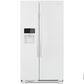 Amana 24.6 Cu. Ft. 35.5" Side-by-Side Refrigerator with Dual Pad External Ice and Water Dispenser in White, , large
