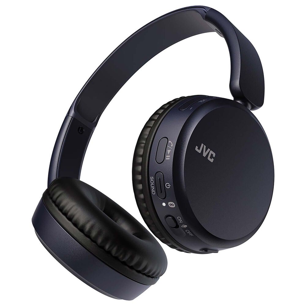JVC On-Ear Wireless Headphones in Indigo Blue, , large