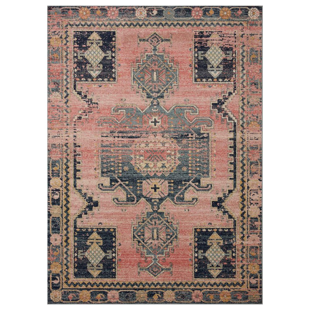 Loloi Jocelyn 9"6" x 12"6" Rose Area Rug, , large
