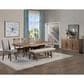 Steve Silver Riverdale 6-Piece Rectangle Dining Set in Driftwood, , large
