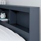 Ashley Simmenfort Full Bookcase Storage Bed in Navy Blue, , large