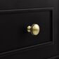James Martin Vanities Lorelai 60" Double Vanity in Black Onyx with 3 cm Carrara White Marble Top, , large