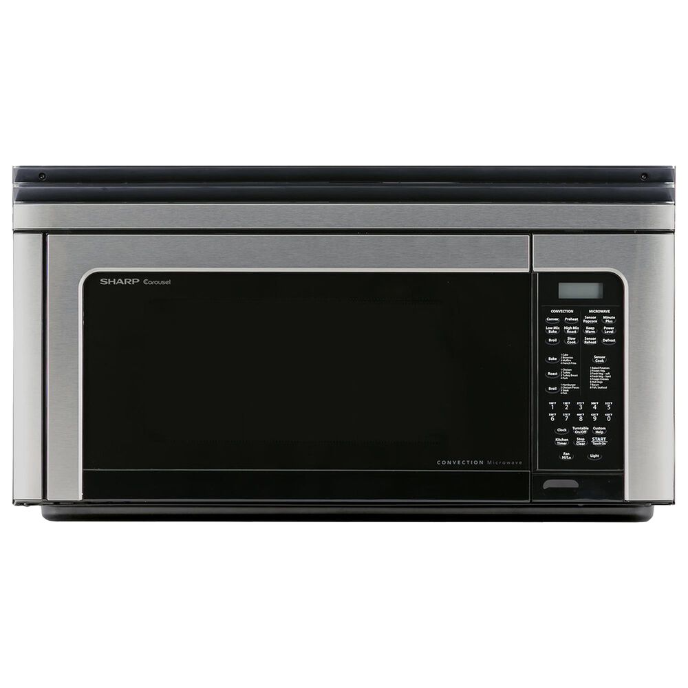 Sharp 1.1 Cu. Ft. Convection Over-the-Range Microwave Oven with 850 Cooking Watt in Stainless Steel, , large
