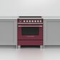 Fisher & Paykel 30" Classic Induction Range with 4 Burners in Red, , large