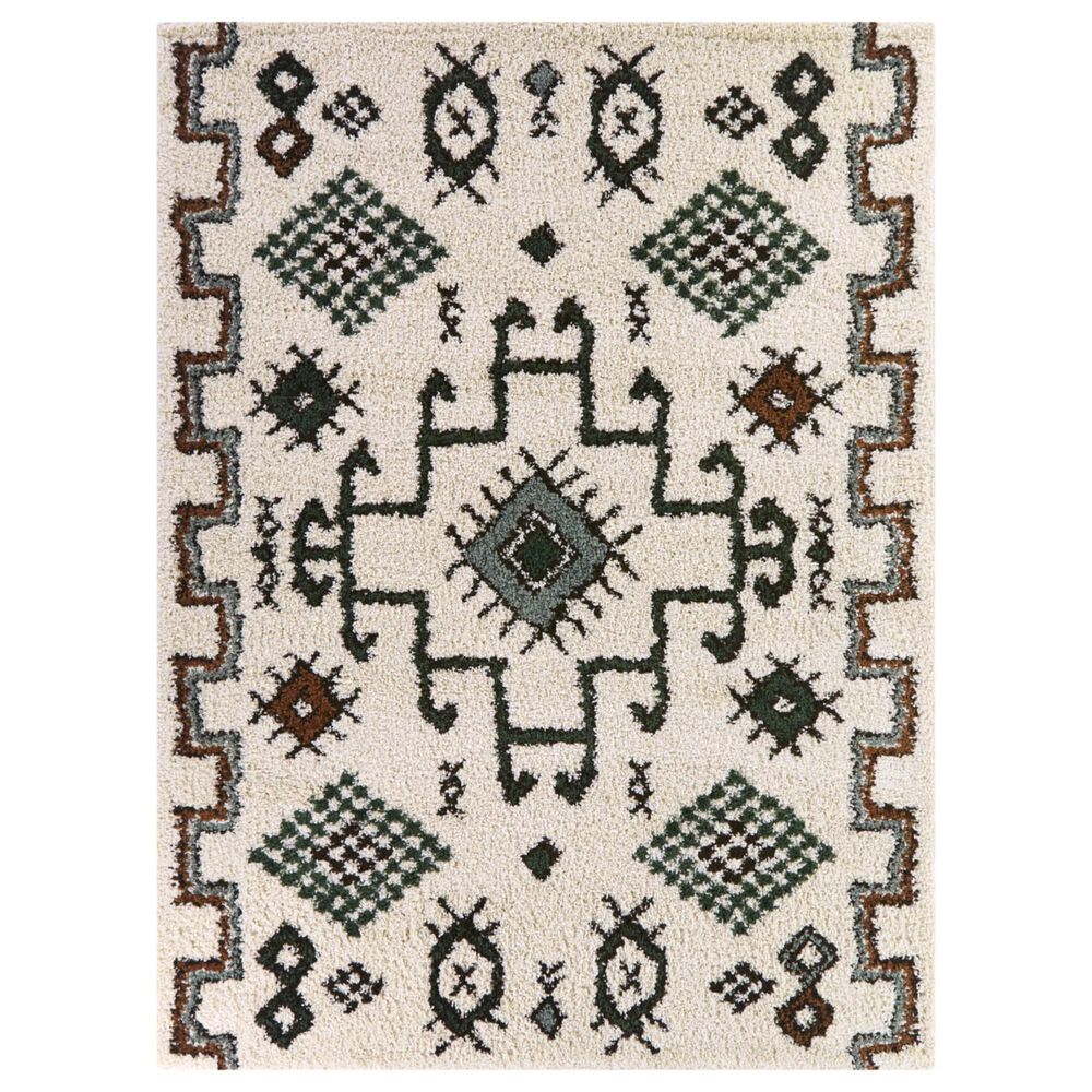 Balta Rugs Stella Felipe Green 5"3" x 7" Area Rug, , large