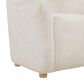 Pacific Landing Thornton Wingback Accent Chair in Ivory, , large