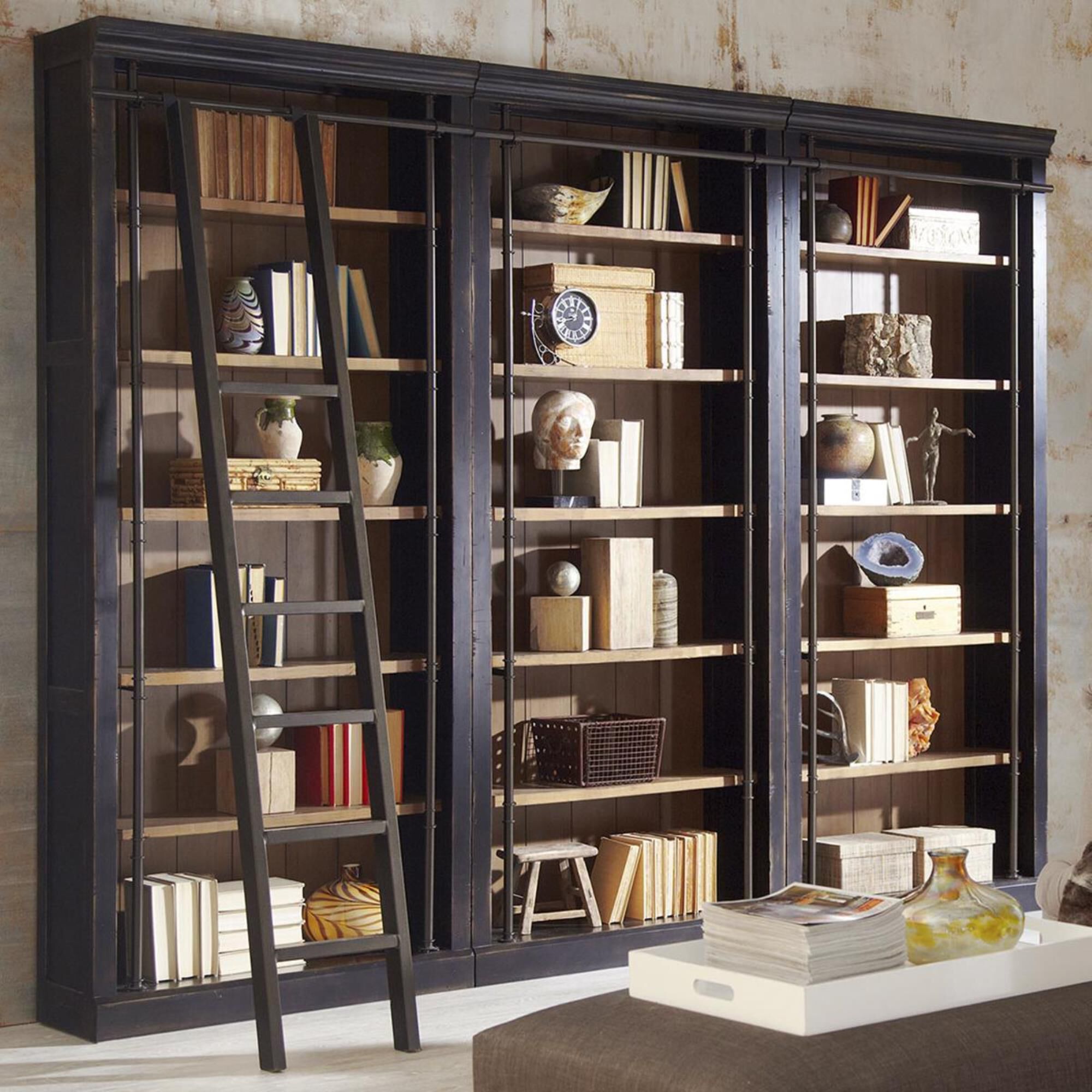 Bookcases with sale ladders for sale